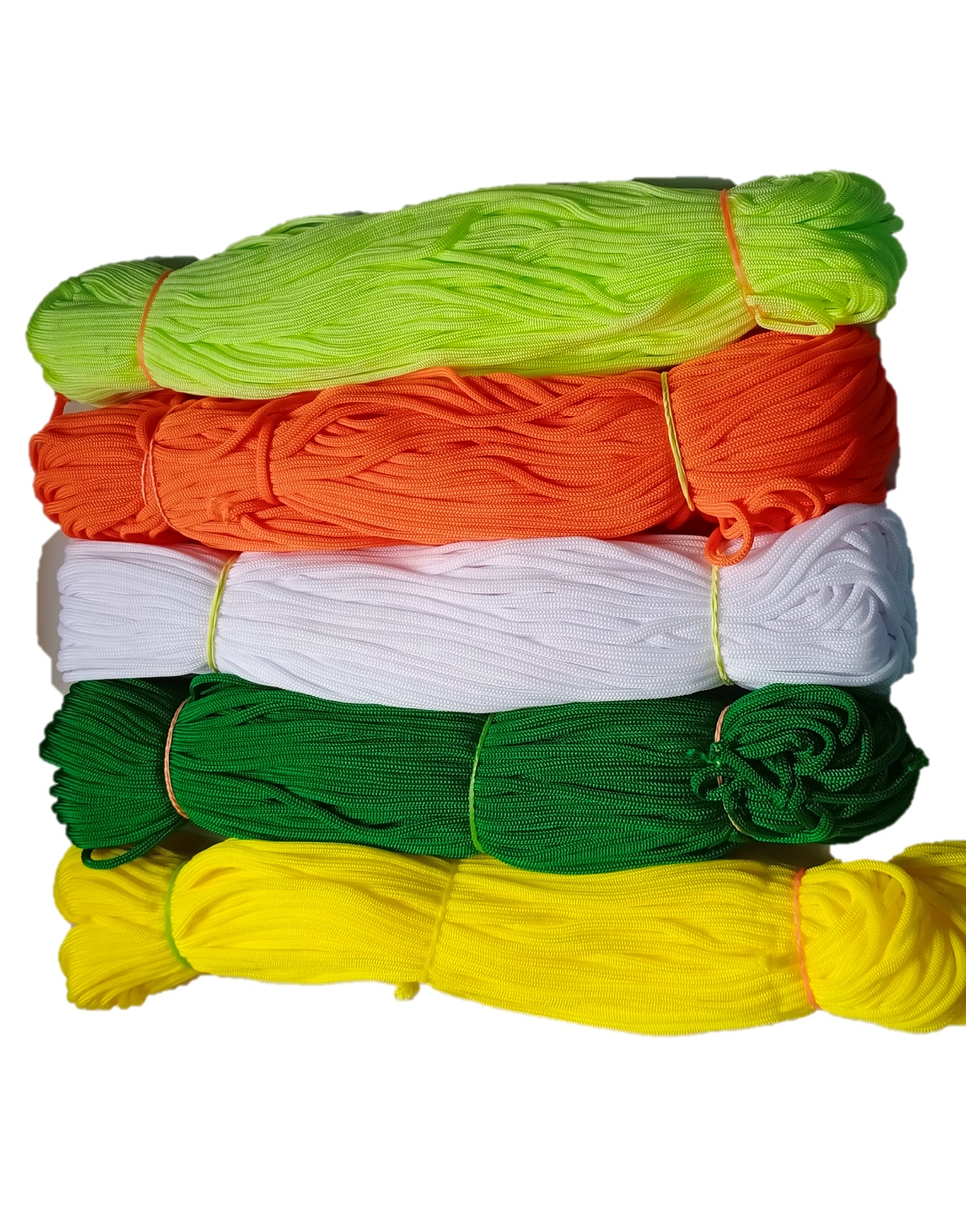 PUSHPA CREATION MACRAME CORD MULTY COLOUR SET OF 5 colour