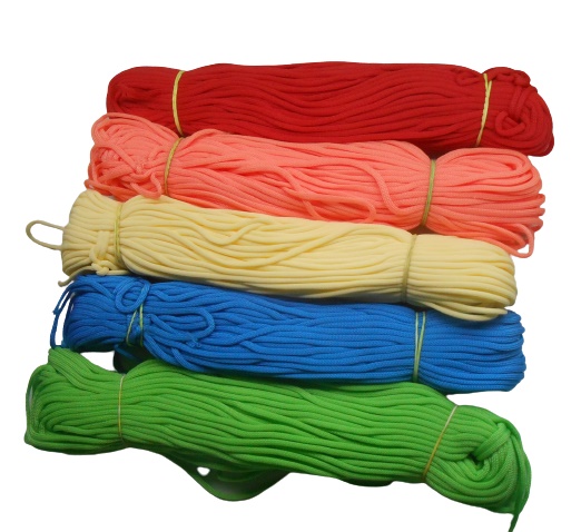 PUSHPA CREATION Macrame Threads /4mm 5 colour set for Making of Macrame wall Hanging and Other Macrame Project