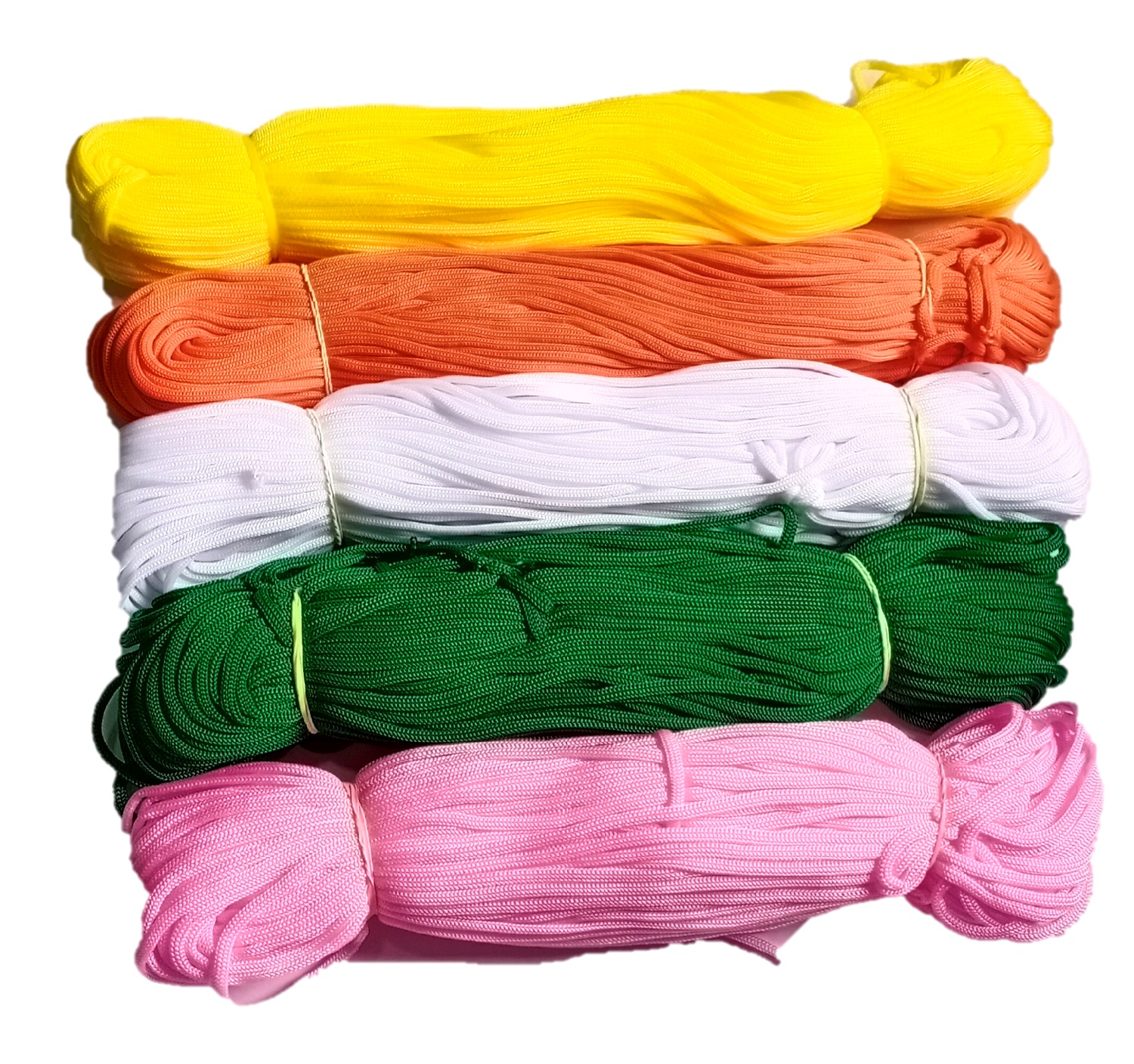 PUSHPA CREATION MACRAME CORD MULTY COLOUR SET OF 5