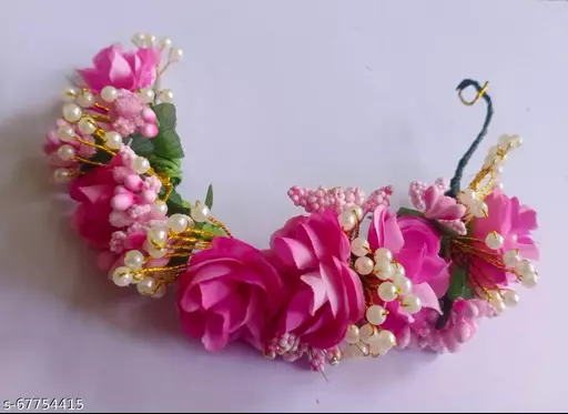 Women Multicolor Artificial Gajra Juda Pin Artificial Flowers Gajra/Floral and other Hair Accessories