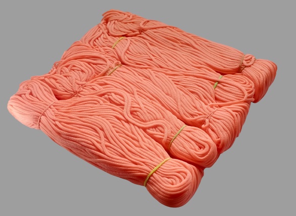 Pushpa Creation  Nylon Macrame Peach colour cord kit  set of 5
