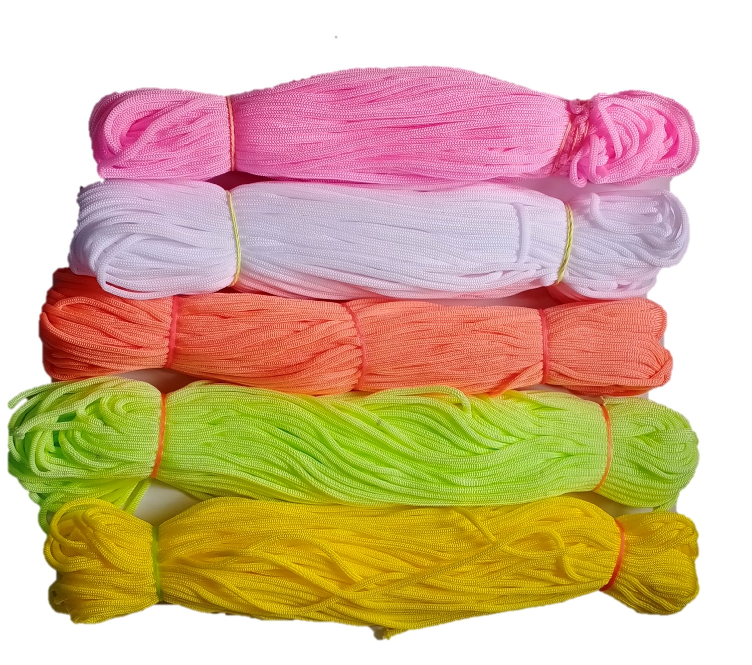 PUSHPA CREATION Macrame cord 5 colour set for craft