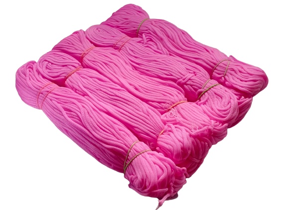Pushpa Creation Macrame cord set of Pink colour 5 cord