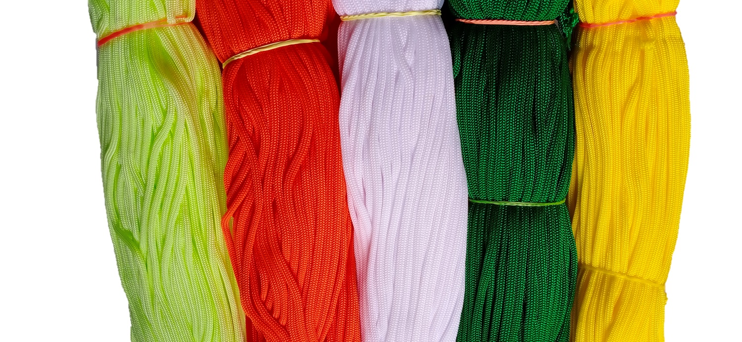 PUSHPA CREATION MACRAME CORD MULTY COLOUR SET OF 5 colour
