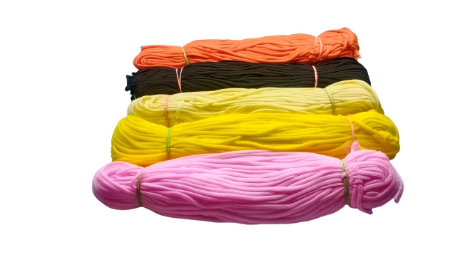 PUSHPA CREATION Macrame Cord/threads soft 4mm five colour set