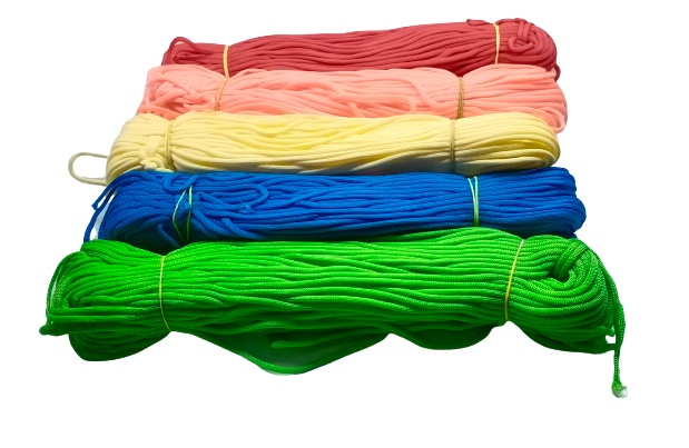 PUSHPA CREATION Macrame Threads /4mm 5 colour set for Making of Macrame wall Hanging and Other Macrame Project