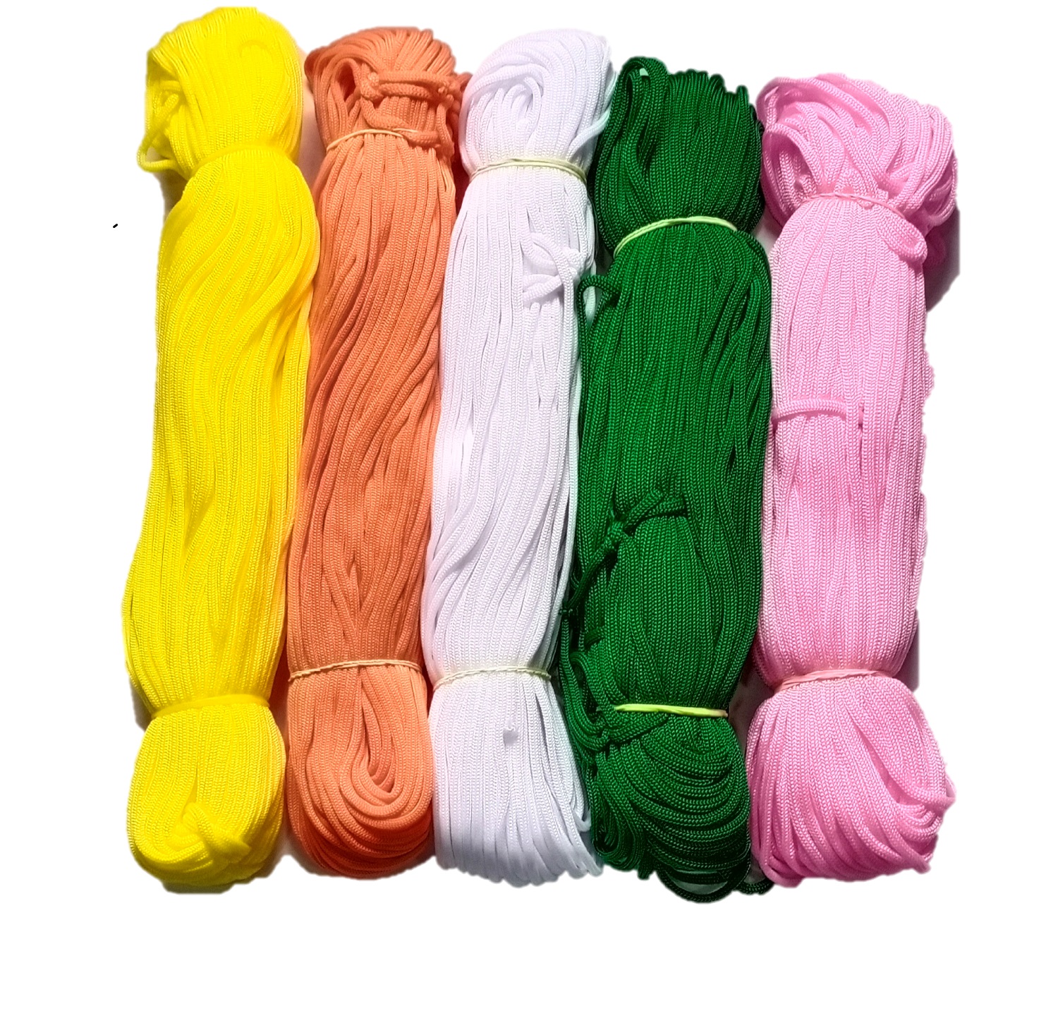 PUSHPA CREATION MACRAME CORD MULTY COLOUR SET OF 5